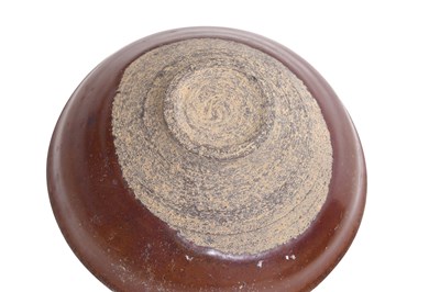 Lot 11 - A PERMISSON-GLAZED BOWL AND A 'HARE'S FUR' BOWL
