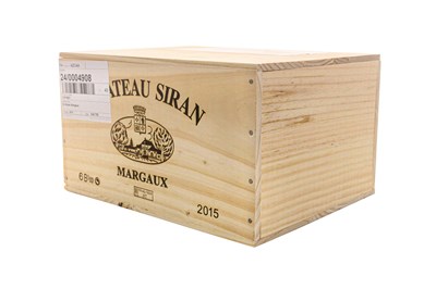 Lot 125 - CHATEAU SIRAN 2015