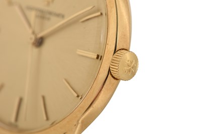 Lot 27 - A MEN'S VACHERON & CONSTANTIN 18K YELLOW GOLD MANUAL WRISTWATCH.